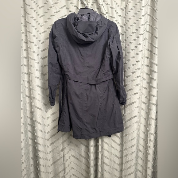 REI Black Trench Coat - Picture 9 of 10